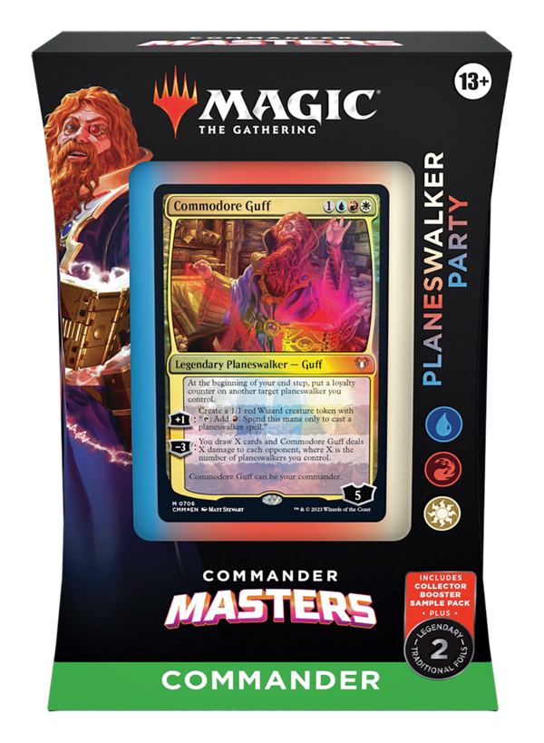 Commander Masters Planeswalker Party Commander Deck