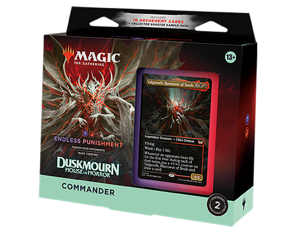 Duskmourn Endless Punishment Commander Deck