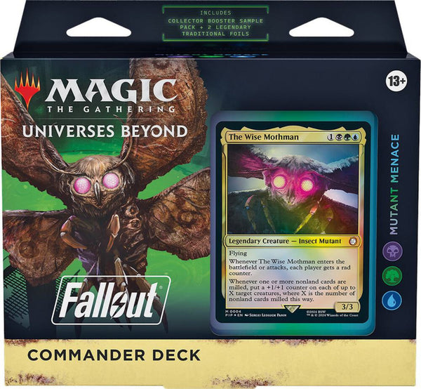 Fallout Mutant Menace Commander Deck