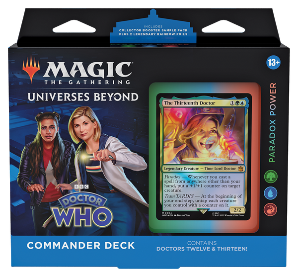 Doctor Who Paradox Power Commander Deck