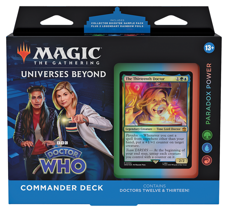 Doctor Who Paradox Power Commander Deck
