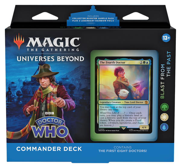 Doctor Who Blast From the Past Commander Deck